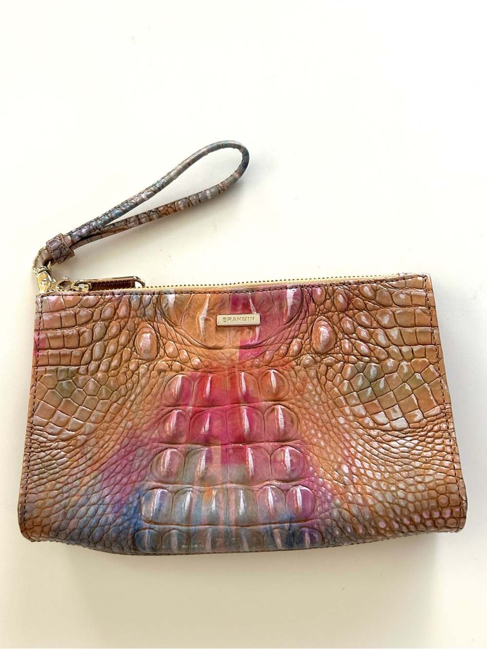 Brahmin Daisy Clutch Wristlet